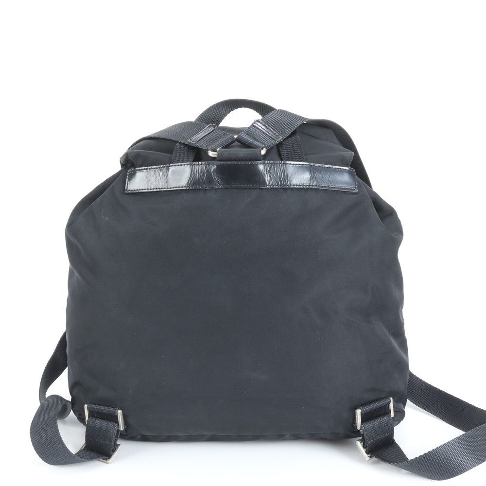 極美品 プラダ テスート ナイロン 三角ロゴ レザー リュックサック