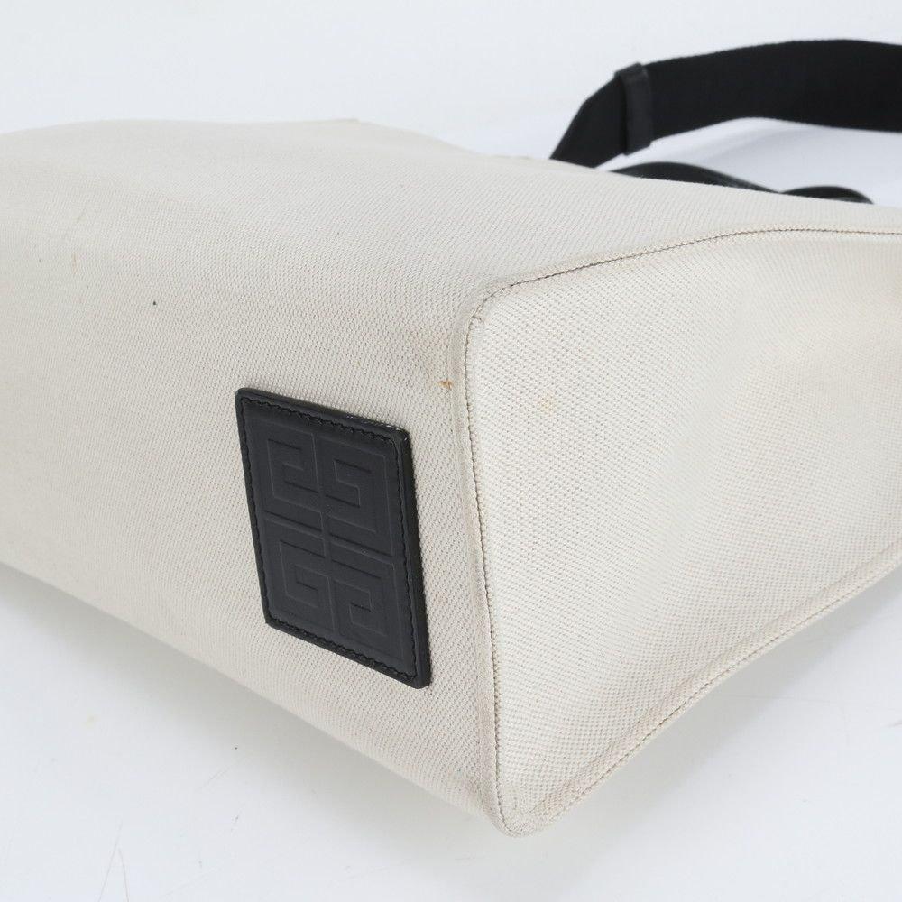 【極美品】ジバンシィ Gトート ミディアム 2way トートバッグ ショルダー 極美品 ジバンシー G-TOTE ミディアム キャンバス レザー 2WAY トート