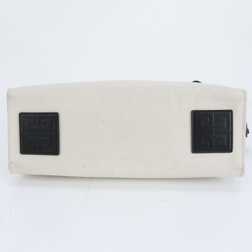 極美品 ジバンシー G-TOTE ミディアム キャンバス レザー 2WAY トート