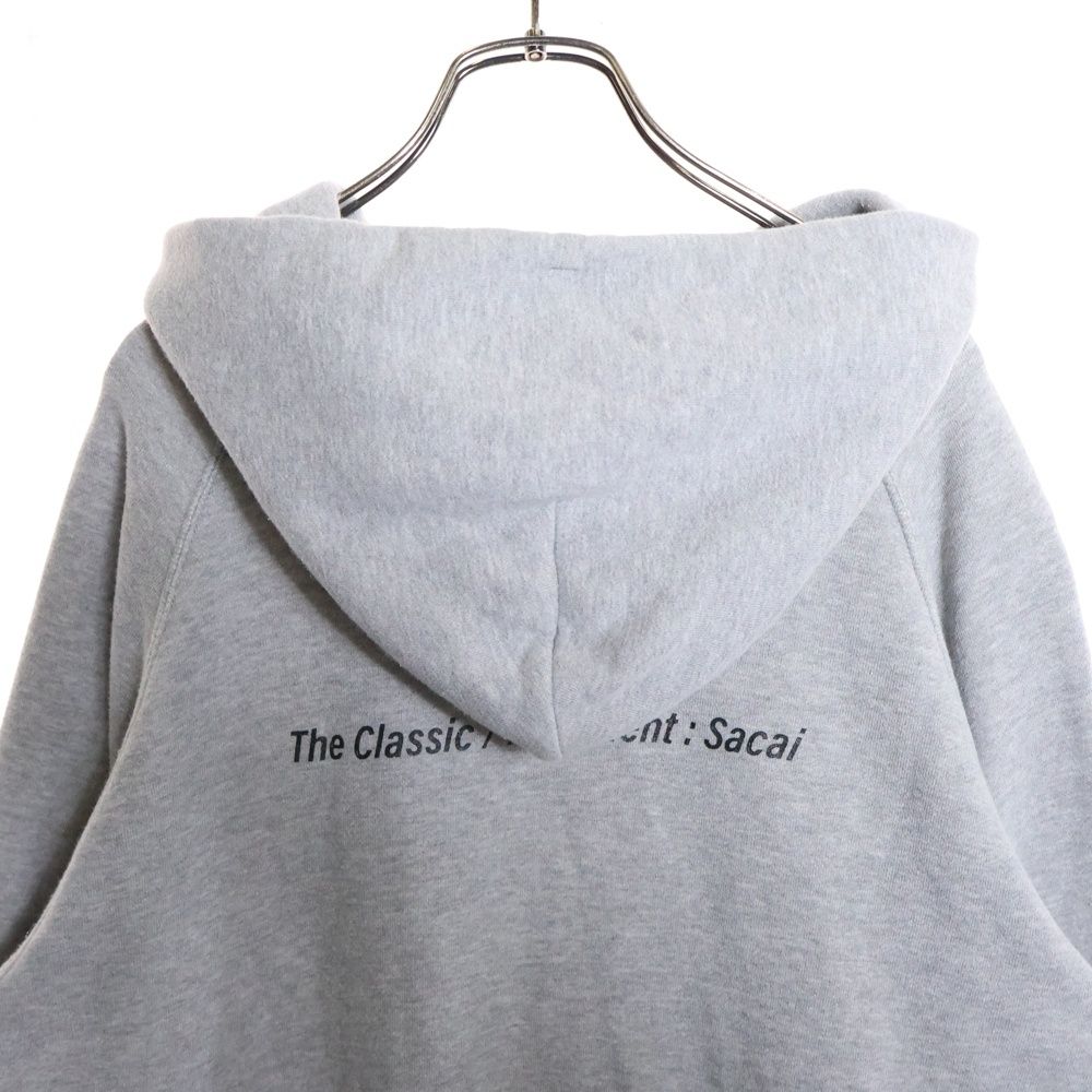 Sacai (サカイ) ×Fragment Design Logo Hoodie 21‐0315S ×フラグメント