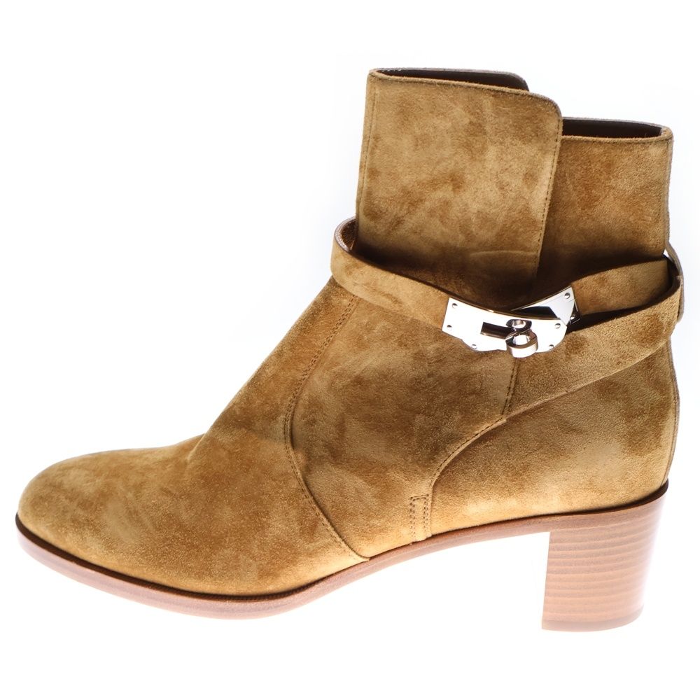 HERMES (エルメス) ケリーブーツ ネオ スエードレザー ヒール