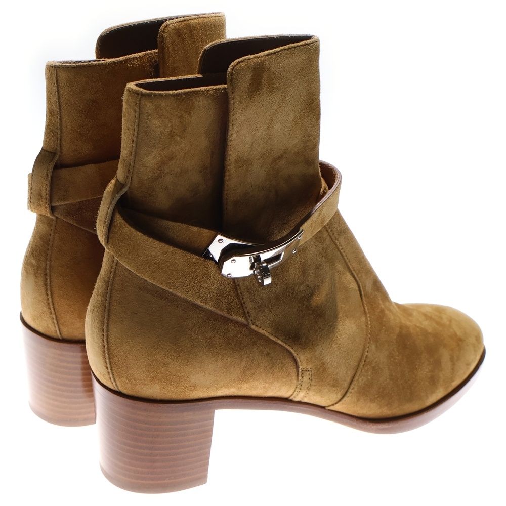 HERMES (エルメス) ケリーブーツ ネオ スエードレザー ヒール