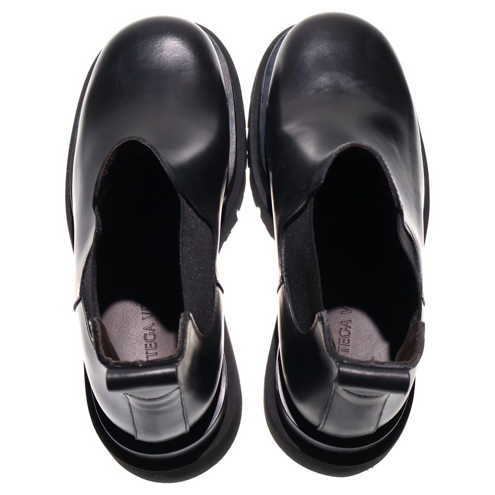 BOTTEGA VENETA ラグ チェルシーアンクルブーツ 40.5 タイヤ BOTTEGA VENETA タイヤアンクル チェルシーブーツ