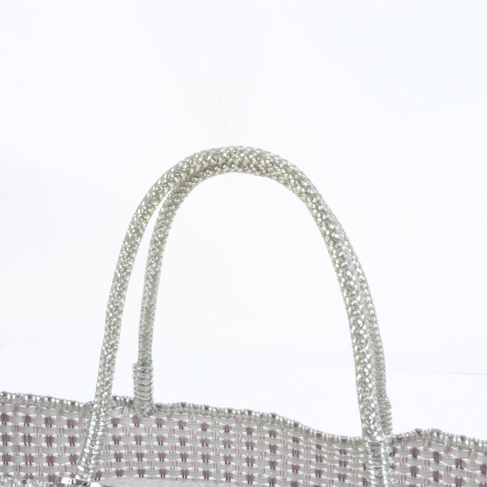 美品 アンテプリマ ワイヤー 編み込み トート バッグ 肩掛け