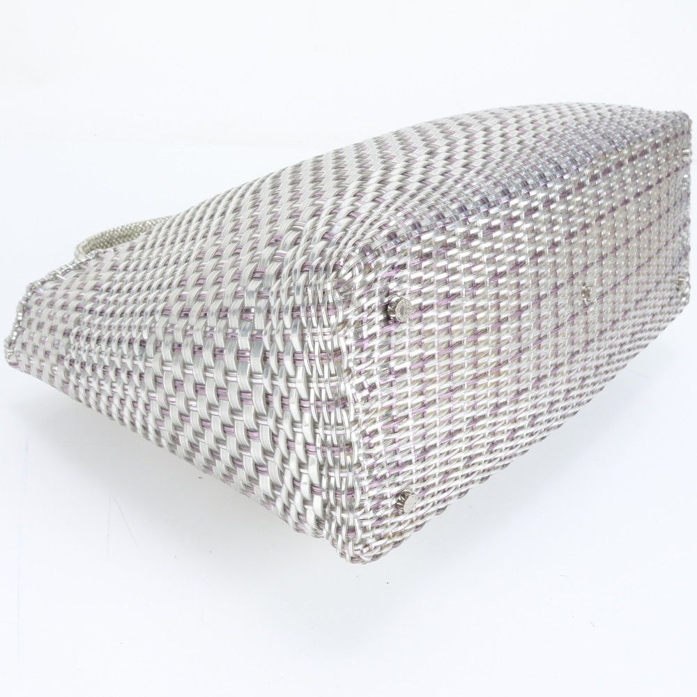 美品 アンテプリマ ワイヤー 編み込み トート バッグ 肩掛け