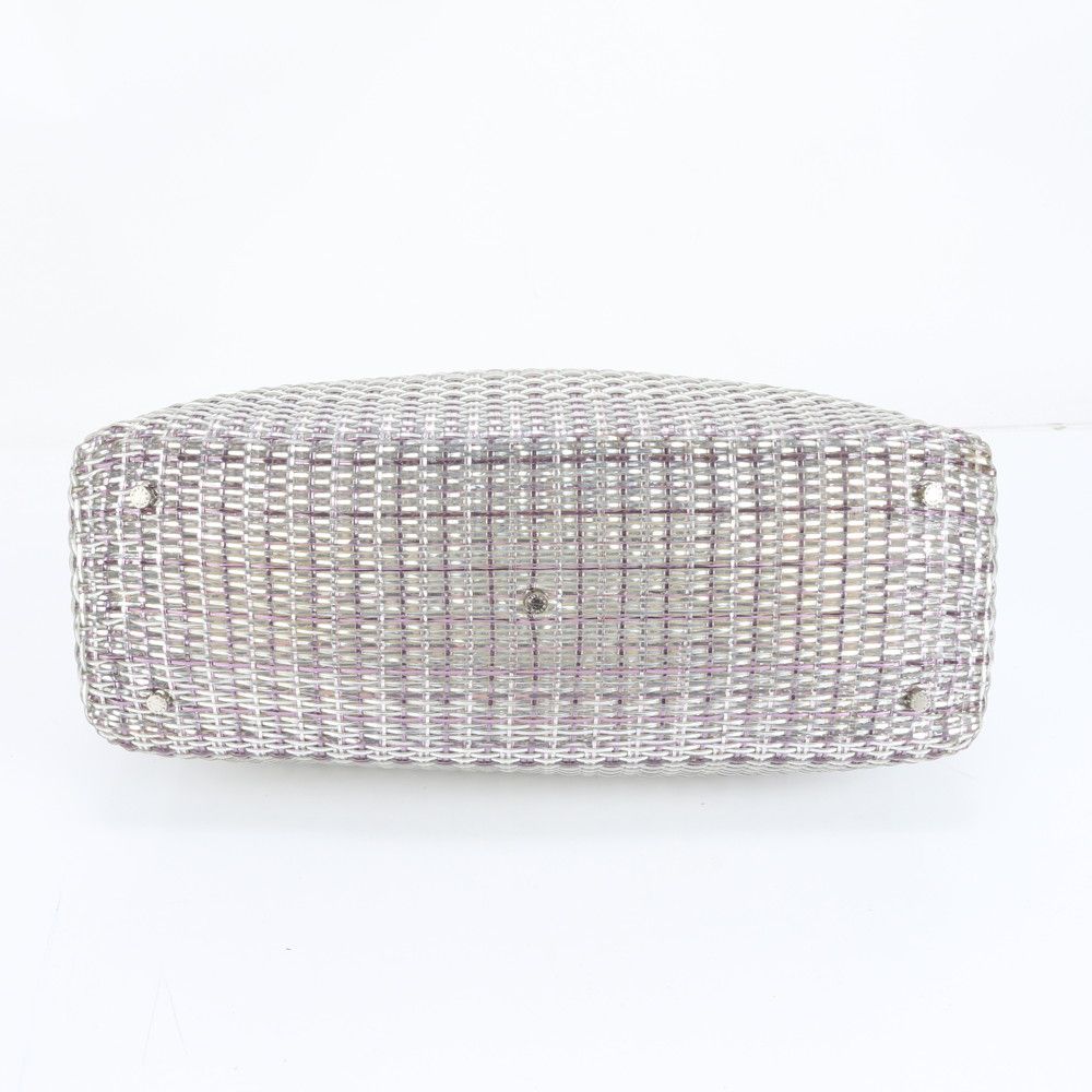 美品 アンテプリマ ワイヤー 編み込み トート バッグ 肩掛け