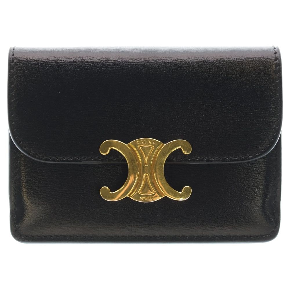 CELINE (セリーヌ) トリオンフ 二つ折り カードケース 小銭入れ