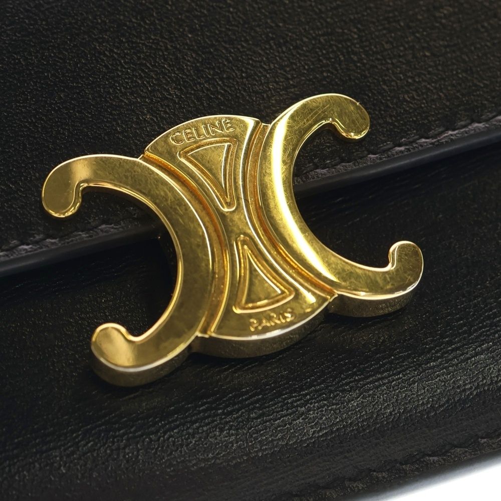 CELINE (セリーヌ) トリオンフ 二つ折り カードケース 小銭入れ