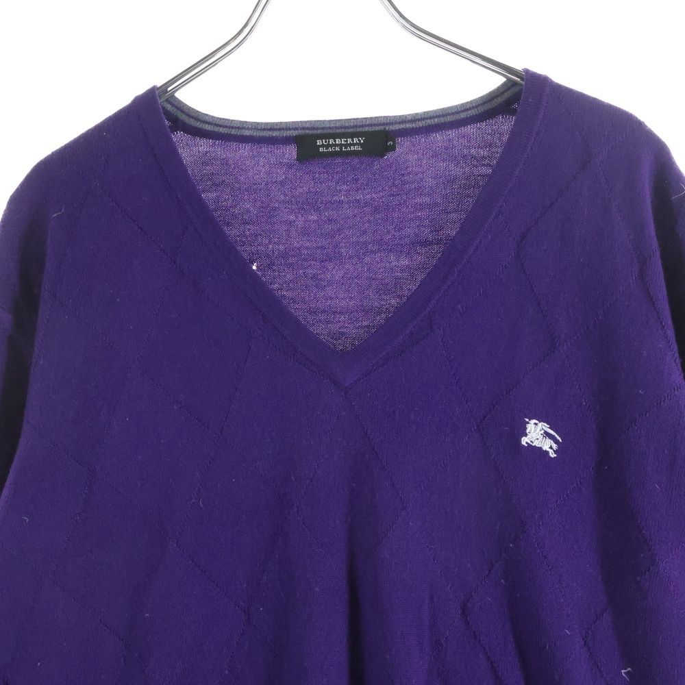 BURBERRY BLACK LABEL (バーバリー ブラックレーベル) フロントロゴ