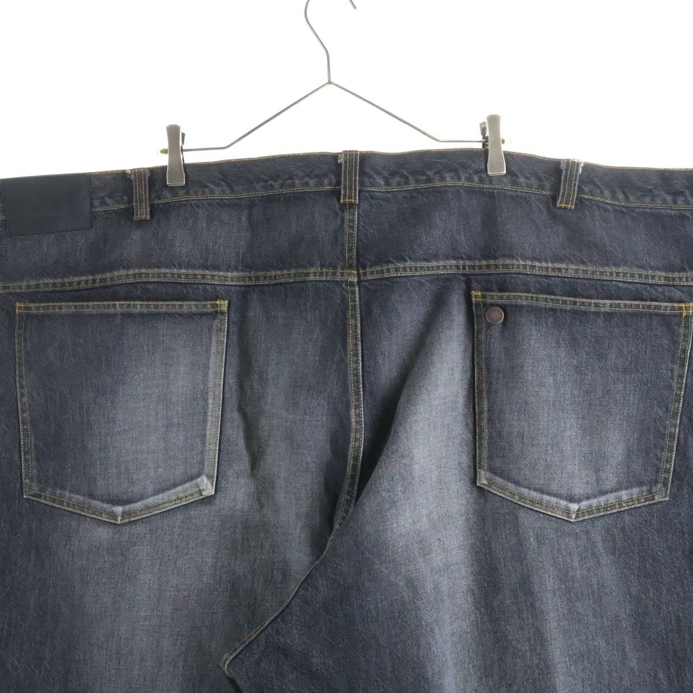 ORIMI (オリミ) OVERLAP BUGGY DENIM PANTS オーバーラップ ウォッシュ