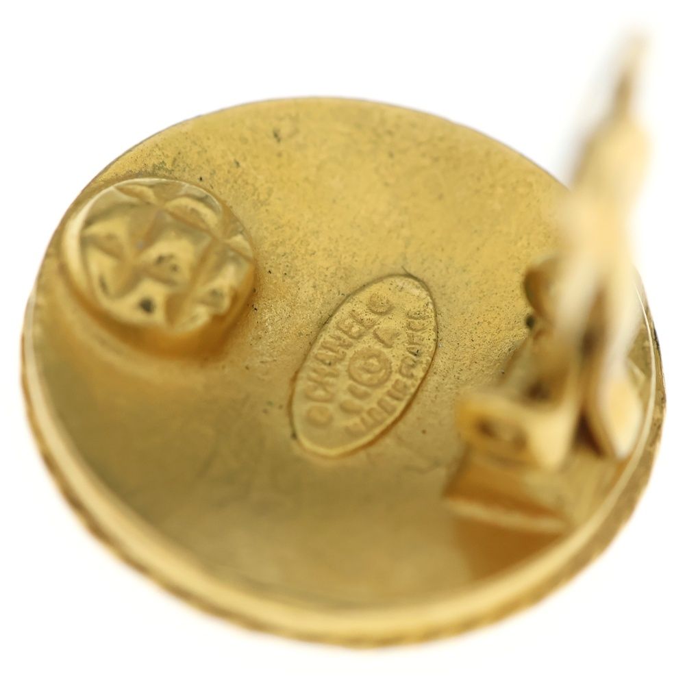 ヴィンテージ シャネル 96A イヤリング、ラウンド、ゴールド、フランス製セット CHANEL (シャネル) ココマーク イヤリング ゴールド GP ラウンド