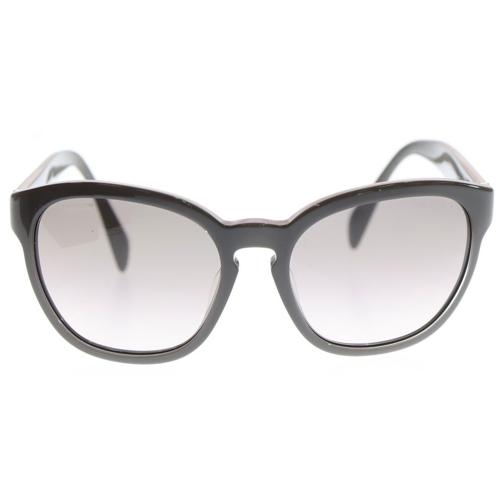 PRADA (プラダ) セルフレーム サングラス グレー 56□18 アイウェア