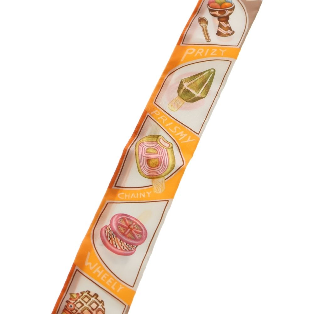 HERMES エルメス　ツイリー　Funny Ice Cream エルメス(HERMES)エルメス ツイリー FUNNY ICE CREAM スカーフ 衣料品
