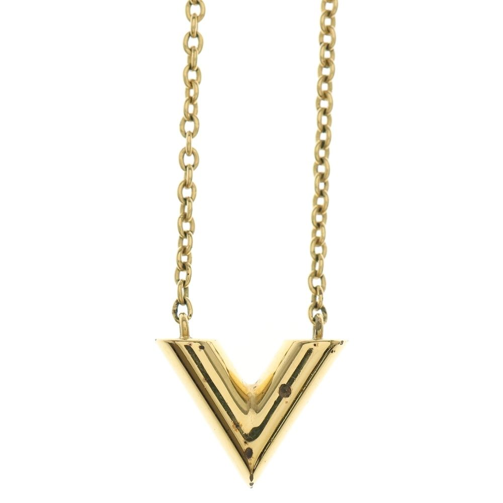 LOUIS VUITTON (ルイヴィトン) エッセンシャルV ネックレス ペンダント