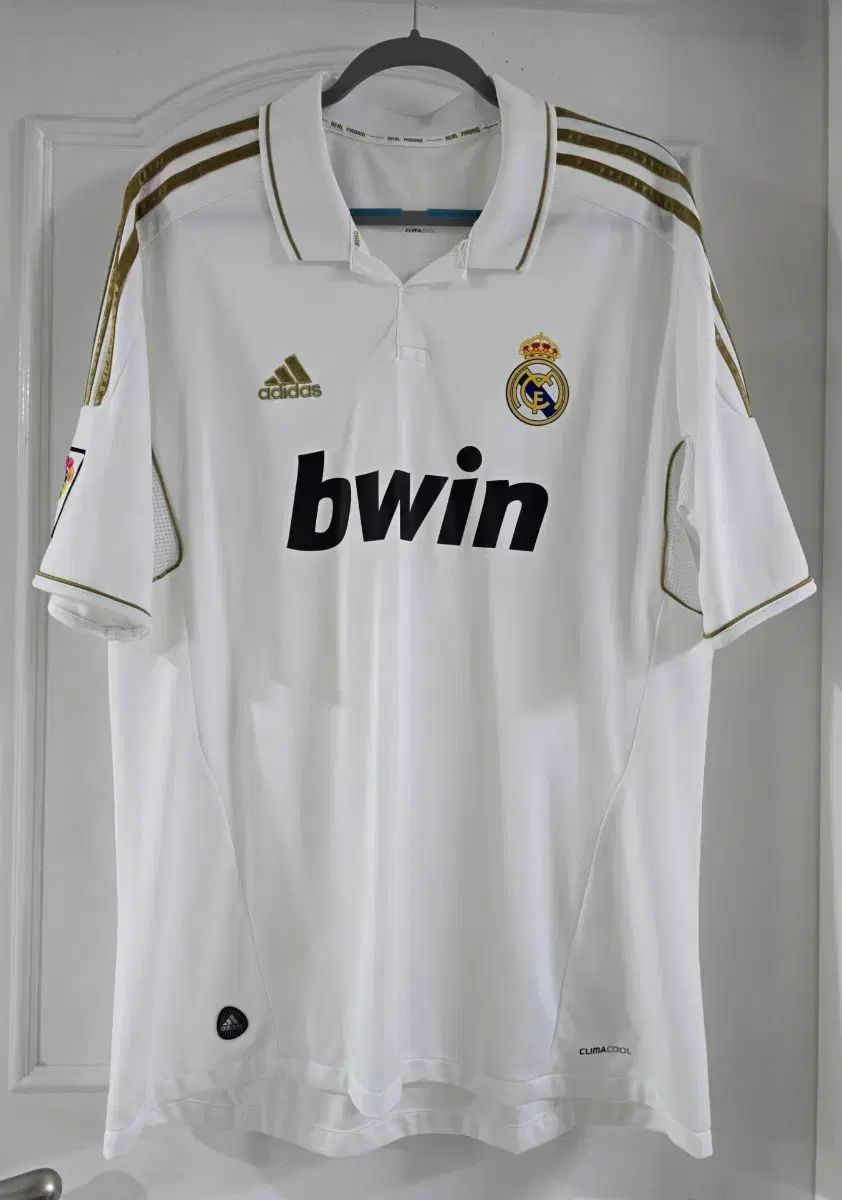 【美品！】11/12 レアル・マドリード ホーム【4XLサイズ】 adidas レアルマドリード 12/13 110周年 UCL ユニフォーム ホーム 半袖