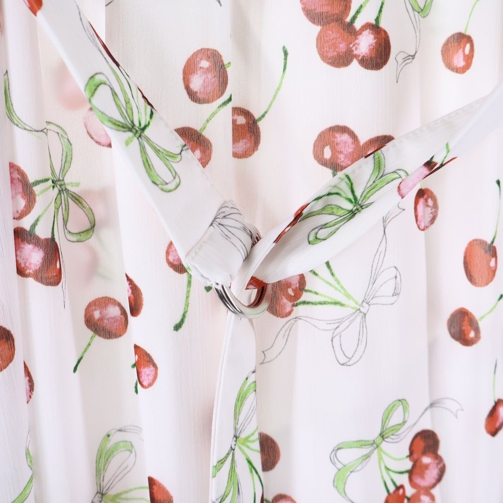 LILLIAN CARAT (リリアンカラット) バリエーションプリント ティアード