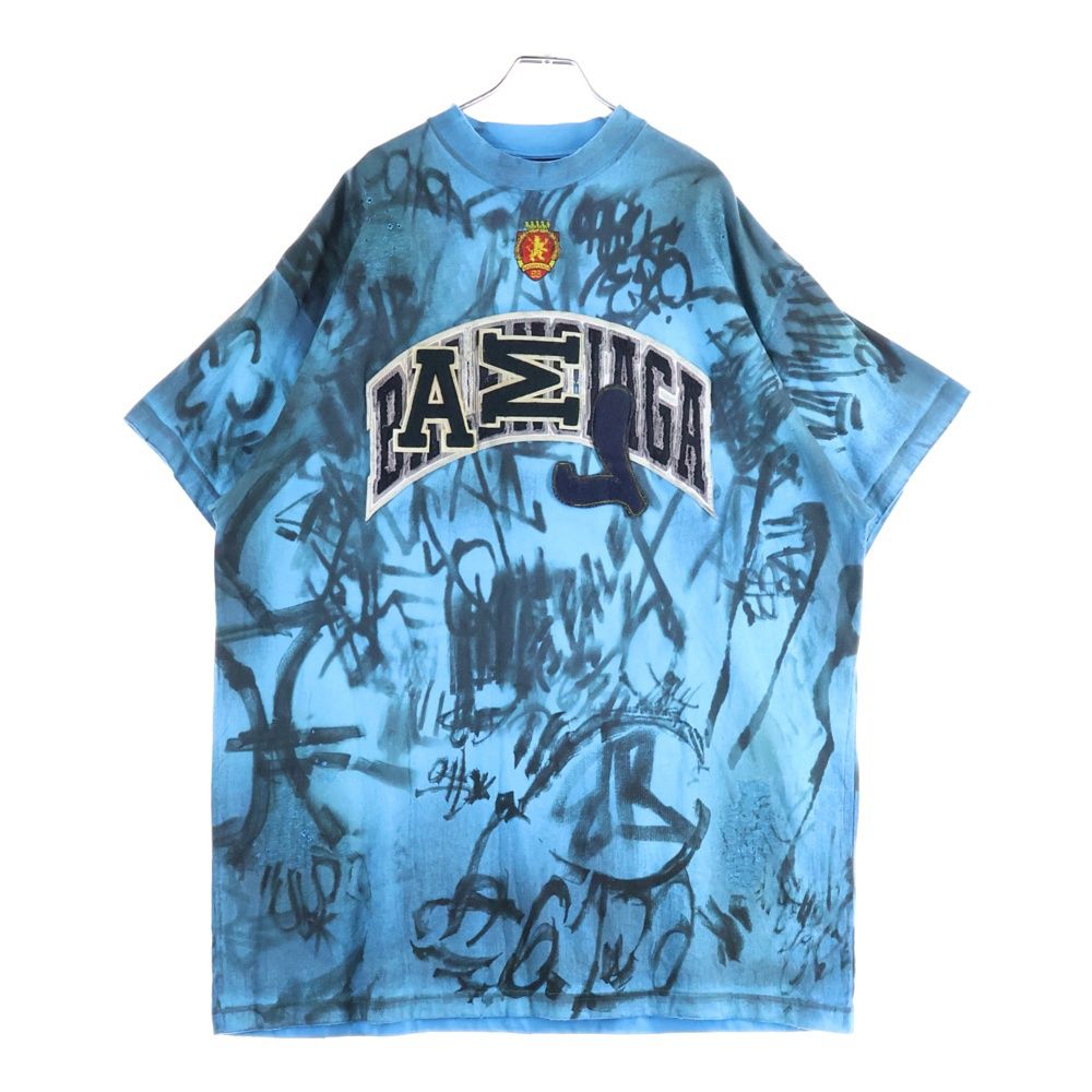 BALENCIAGA (バレンシアガ) 23SS Skater T-Shirt デストロイ