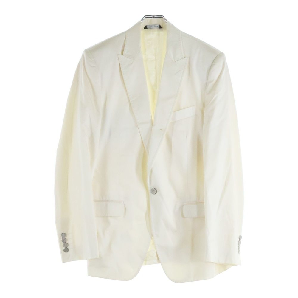 Dolce & Gabbana テーラードジャケット 週末お値下げ】DOLCE & GABBANA ブラック テーラードジャケット