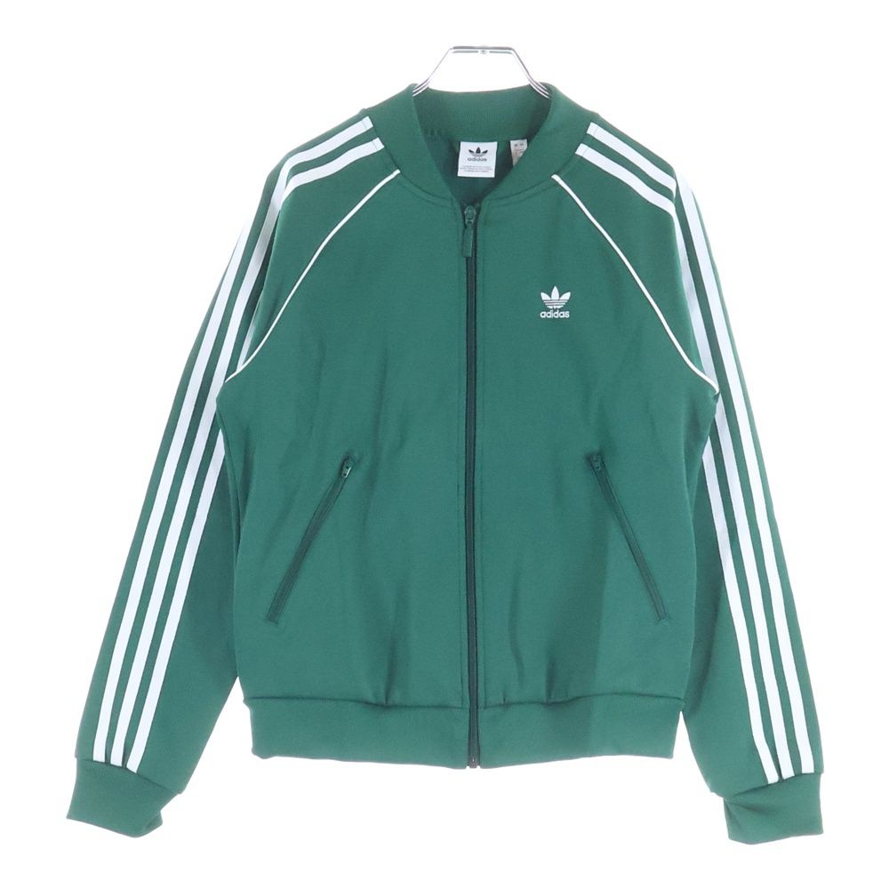 adidas (アディダス) ジップアップ トラックジャケット グリーン
