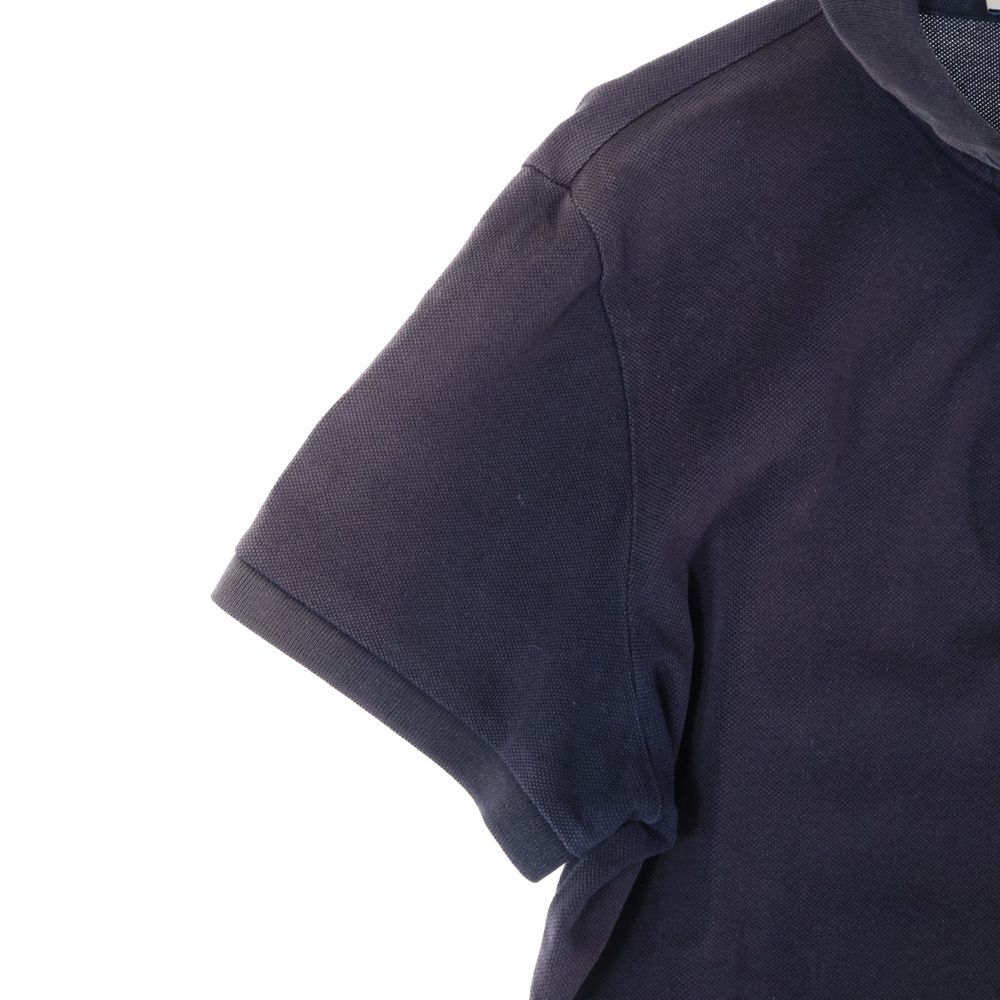 MONCLER (モンクレール) MAGLIA POLO ロゴワッペン 鹿の子編み半袖