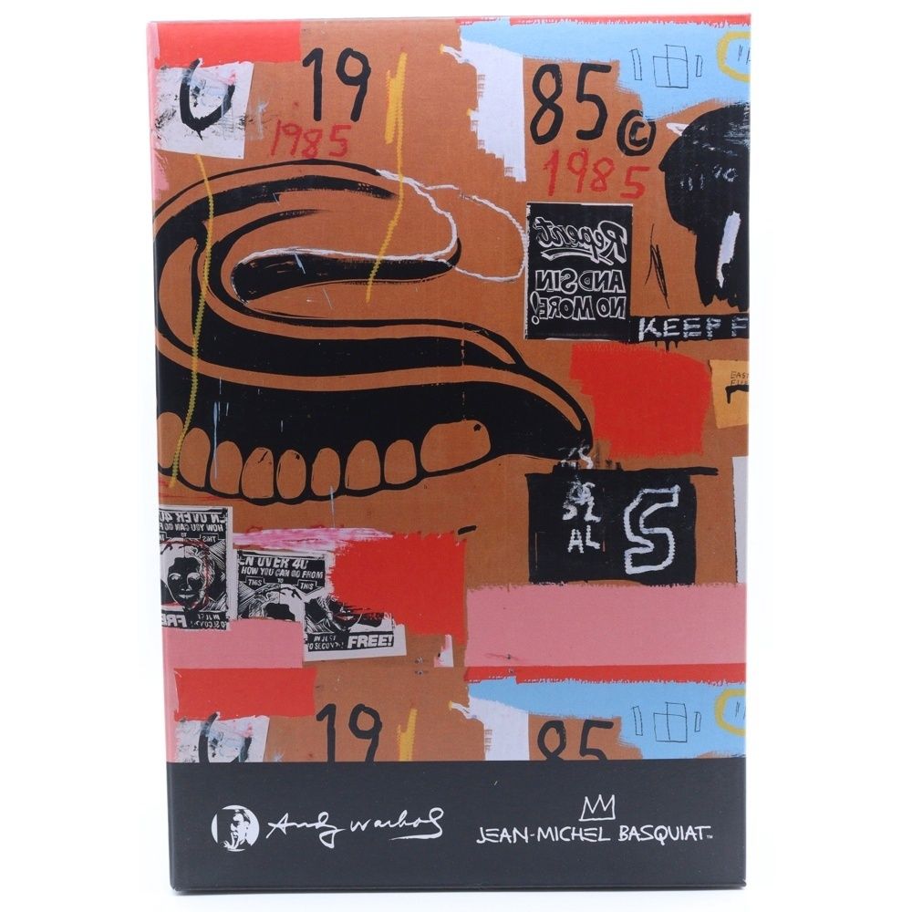 BE@RBRICK (ベアブリック) Andy Warhol × JEAN-MICHEL BASQUIAT #2 400