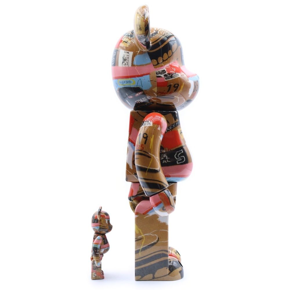 BE@RBRICK (ベアブリック) Andy Warhol × JEAN-MICHEL BASQUIAT #2 400