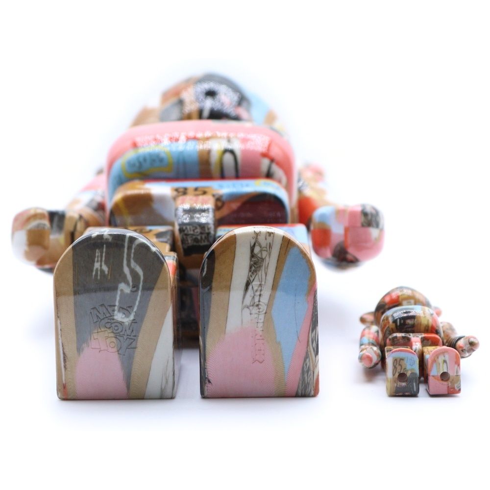 BE@RBRICK (ベアブリック) Andy Warhol × JEAN-MICHEL BASQUIAT #2 400