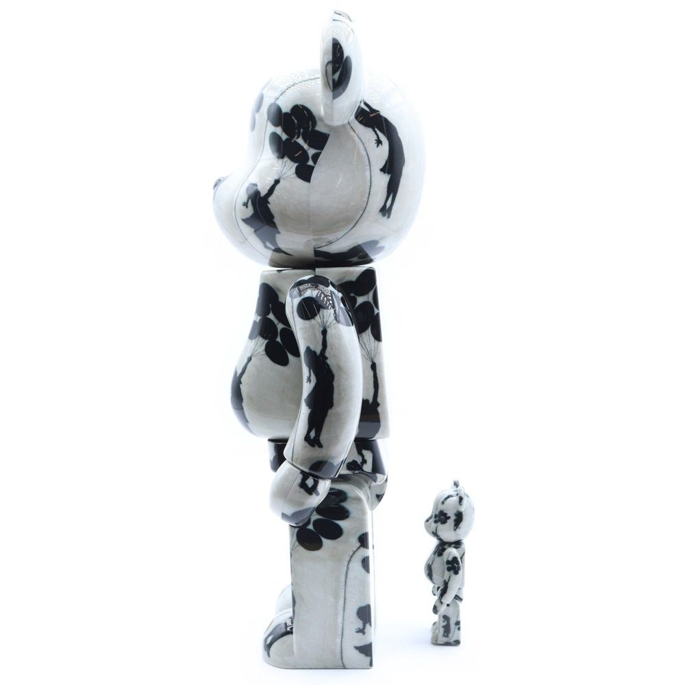 400%のみ　BE@RBRICK Flying Balloons Girl Amazon | BE@RBRICK banksy Flying Balloons Girl 100% & 400