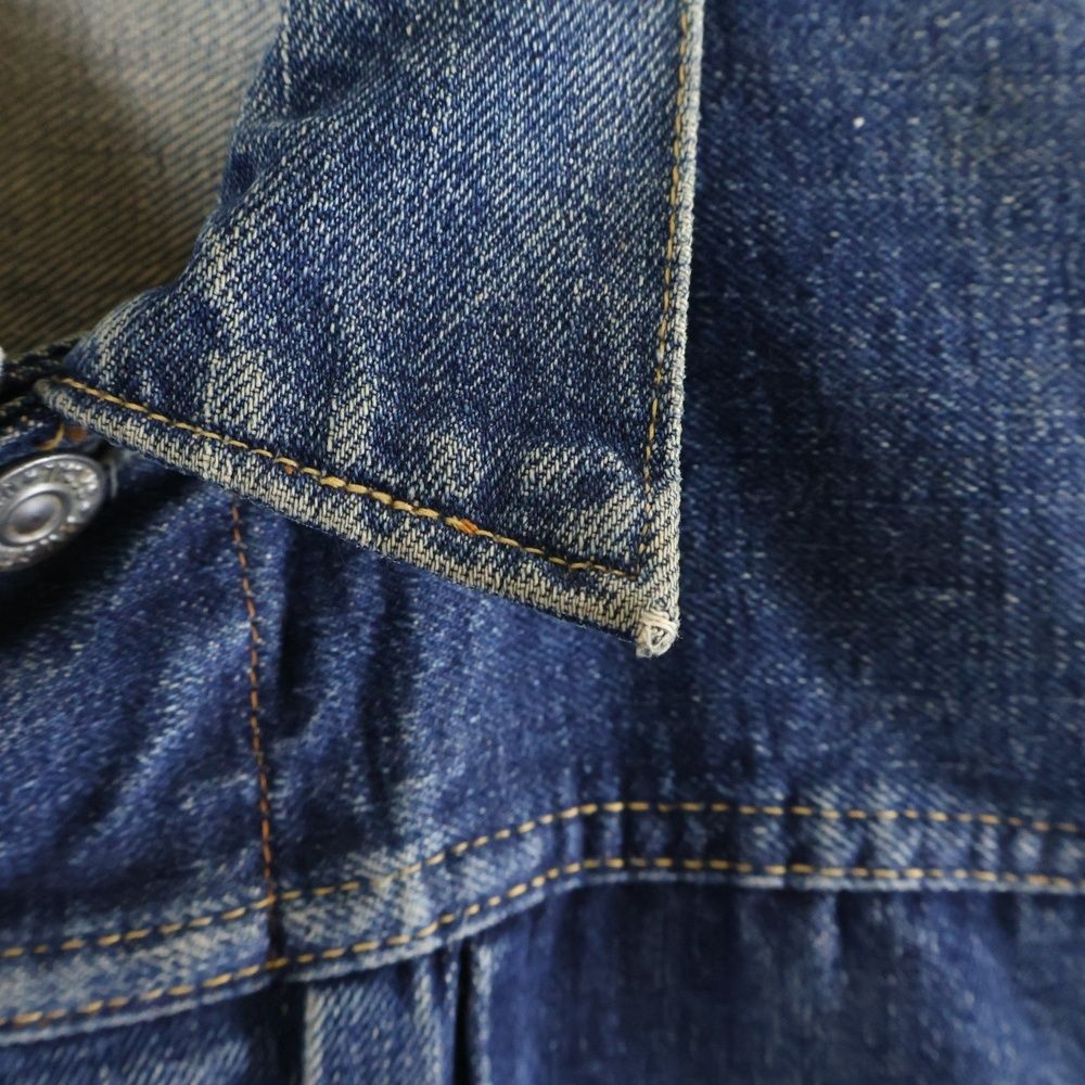 Levi's (リーバイス) 40s 506XX 1st 片面タブ BIG-E スライドバックル