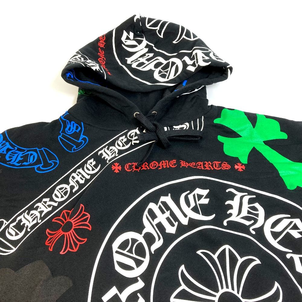 CHROME HEARTS クロムハーツ パーカー STENCIL HOODIE コットン