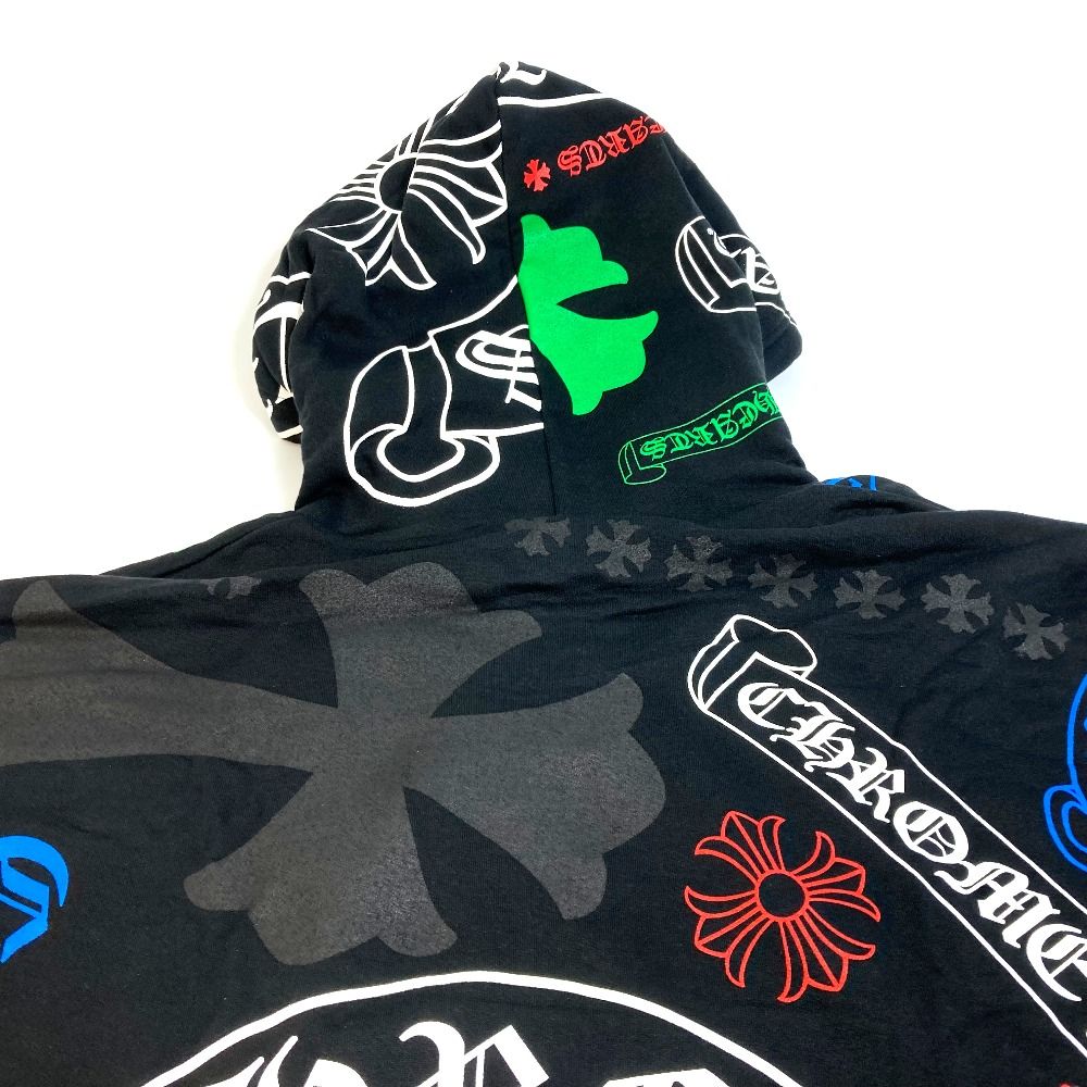 CHROME HEARTS クロムハーツ パーカー STENCIL HOODIE コットン