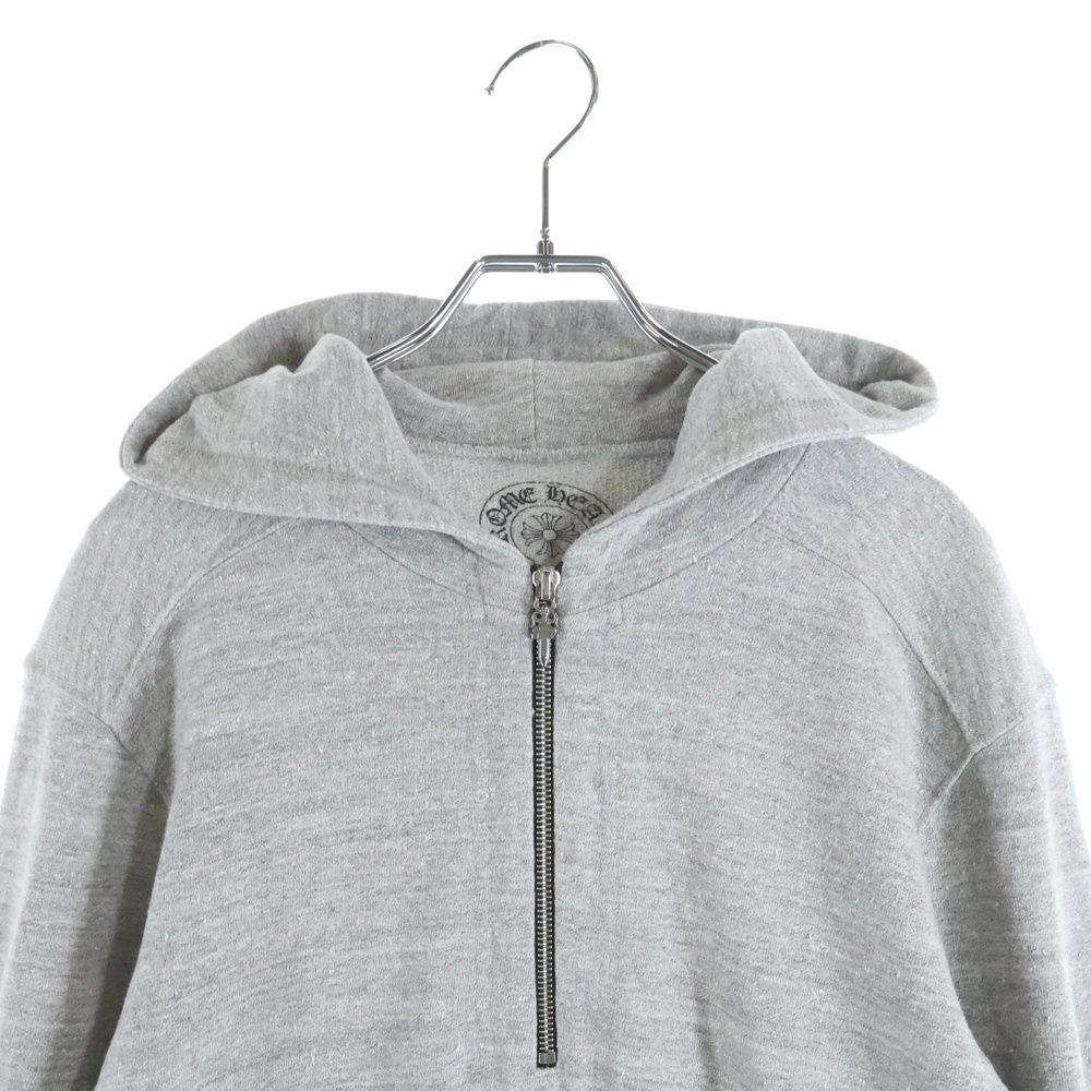 CHROME HEARTS (クロムハーツ) OLD ダガーハーフジップ 袖クロスパッチ