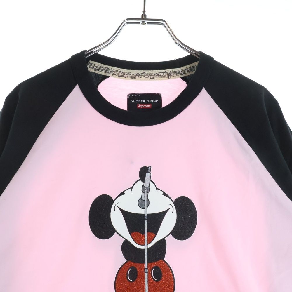 SUPREME (シュプリーム) 25AW ×Number (N)ine Mickey Raglan L/S Top