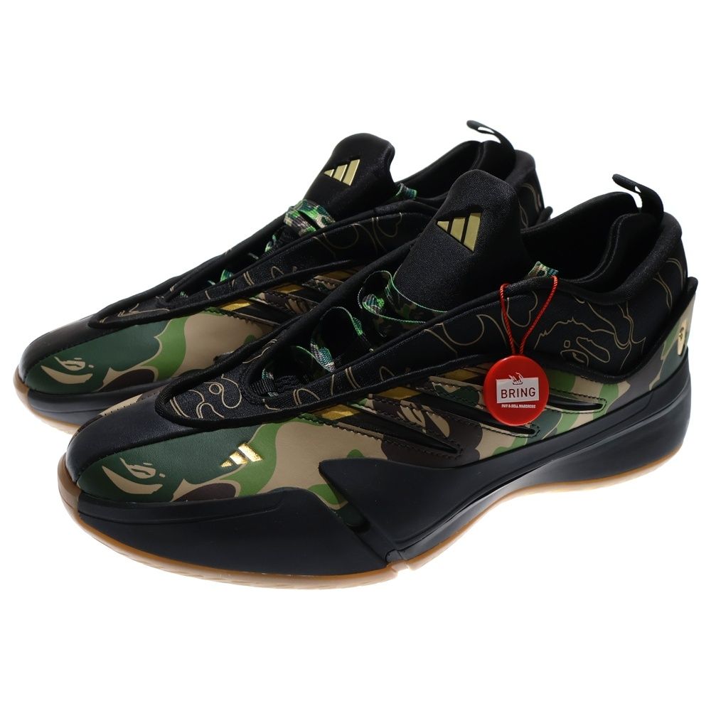 adidas (アディダス) ×A Bathing Ape Dame 9 Core Black ×アベイシング