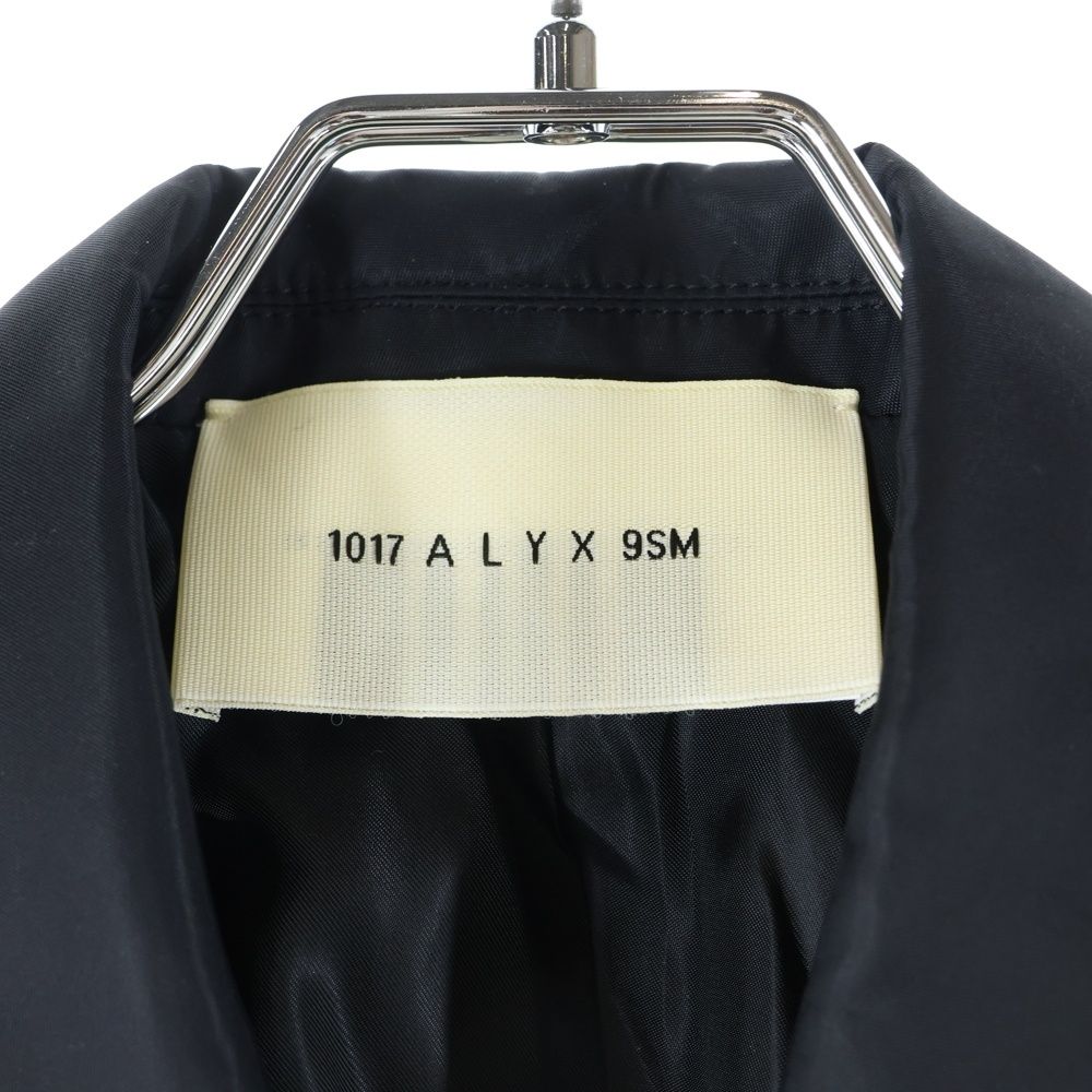 美品✨1017 ALYX 9SM テーラードジャケット バックル ブラック 1017 ALYX 9SM (アリクス) コブラバックルベルト付き ダブルブレスト
