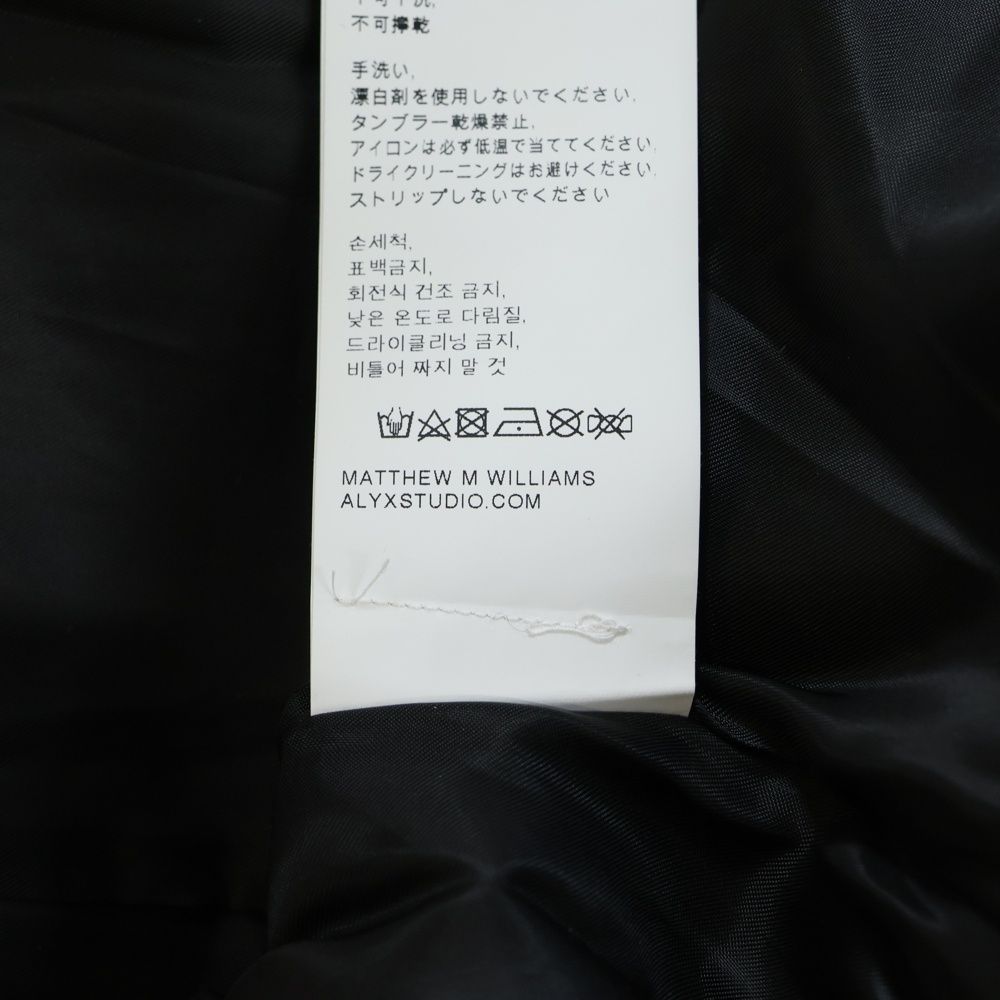 1017 ALYX 9SM (アリクス) コブラバックルベルト付き ダブルブレスト