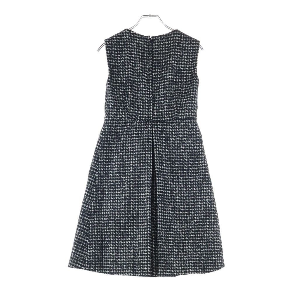 DOLCE & GABBANA (ドルチェアンドガッバーナ) フラワー刺繍 千鳥 ガン