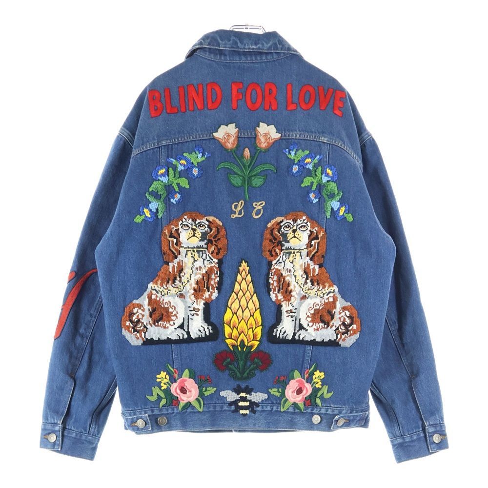 GUCCI (グッチ) 18SS BLIND FOR LOVE アニマルロゴエンブロイダリー