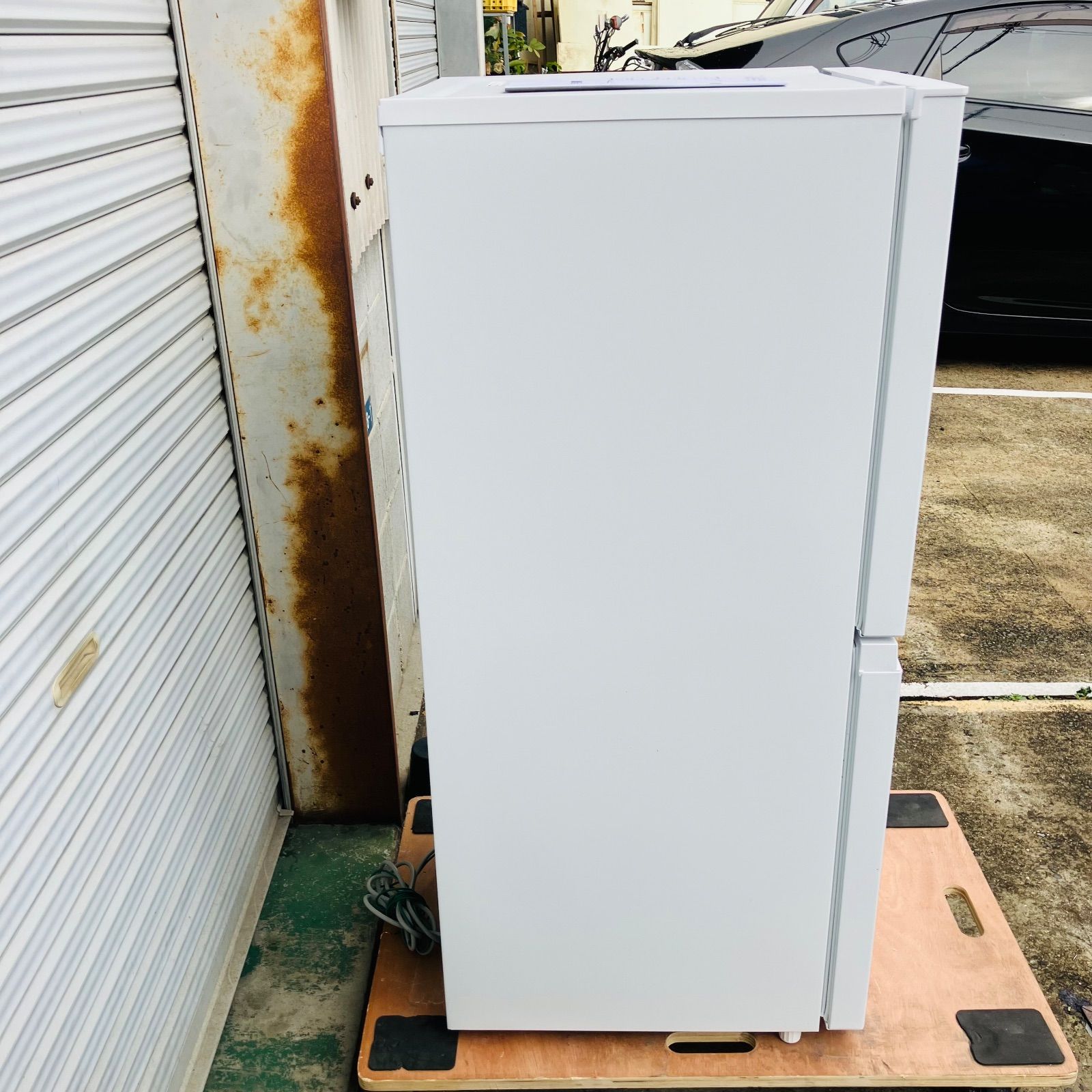 12r57. ハイアール 121L 冷凍冷蔵庫 OBBR-121A 2025年製 中古品 美品