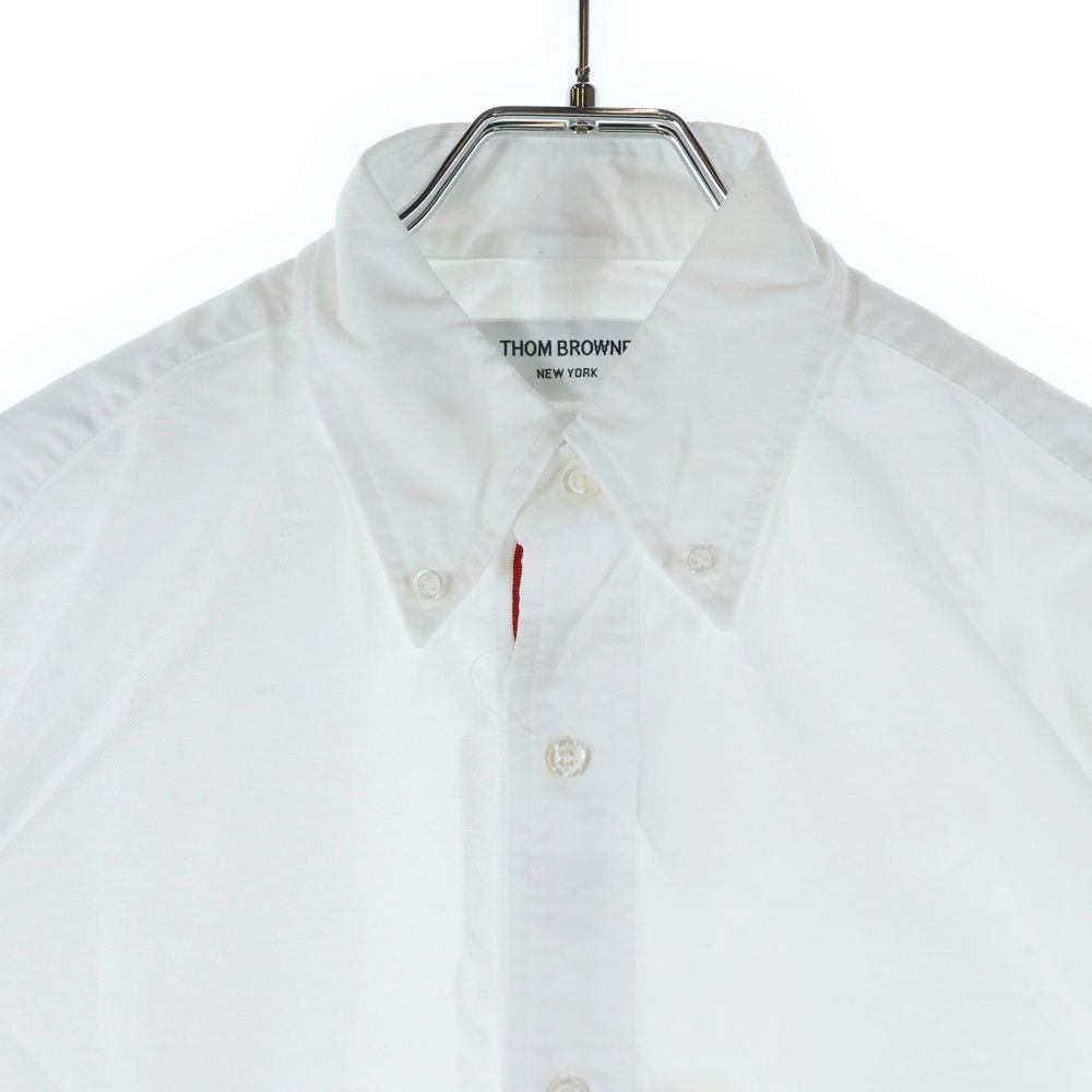 THOM BROWNE ホワイトシャツ 長袖 THOM BROWNE (トムブラウン) クラシック ロングスリーブシャツ 長袖
