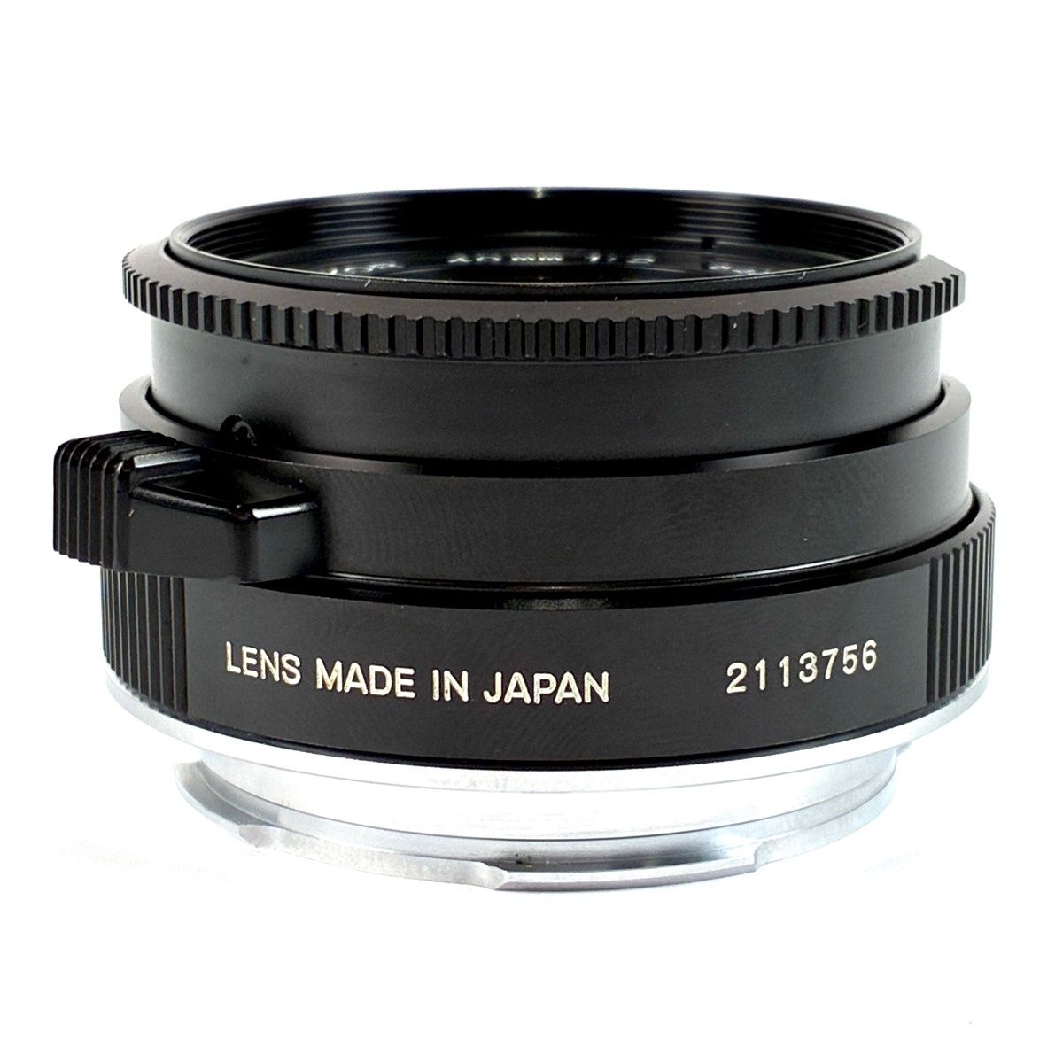 美品MマウントMinolta M-ROKKOR 40mm f/2 ミノルタレンズ ミノルタ MINOLTA M-ROKKOR 40mm F2 Mマウント (CLE用) レンジ