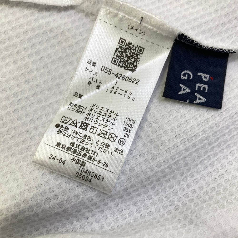 サイズ：1 PEARLY GATES パーリーゲイツ 2024年 メッシュベスト 襟付