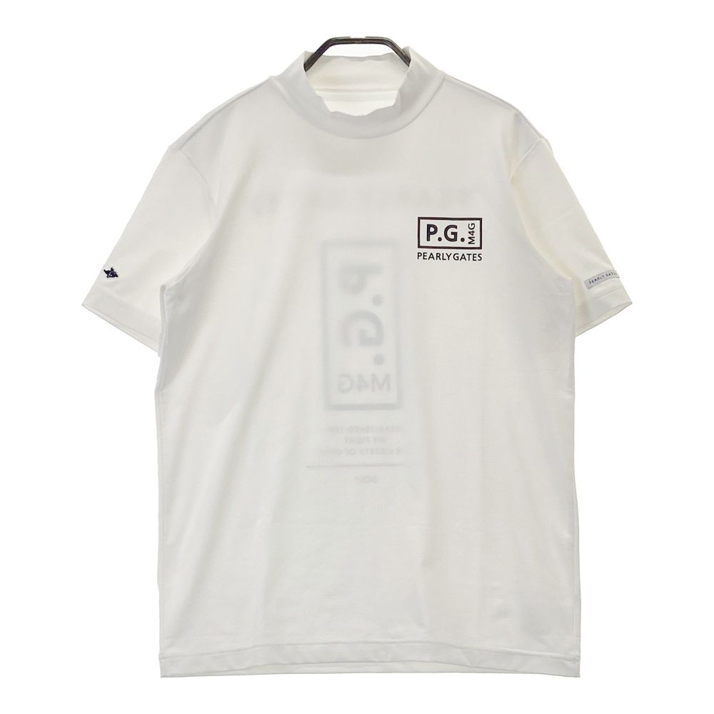 サイズ：4 PEARLY GATES パーリーゲイツ 2023年 半袖ハイネックTシャツ