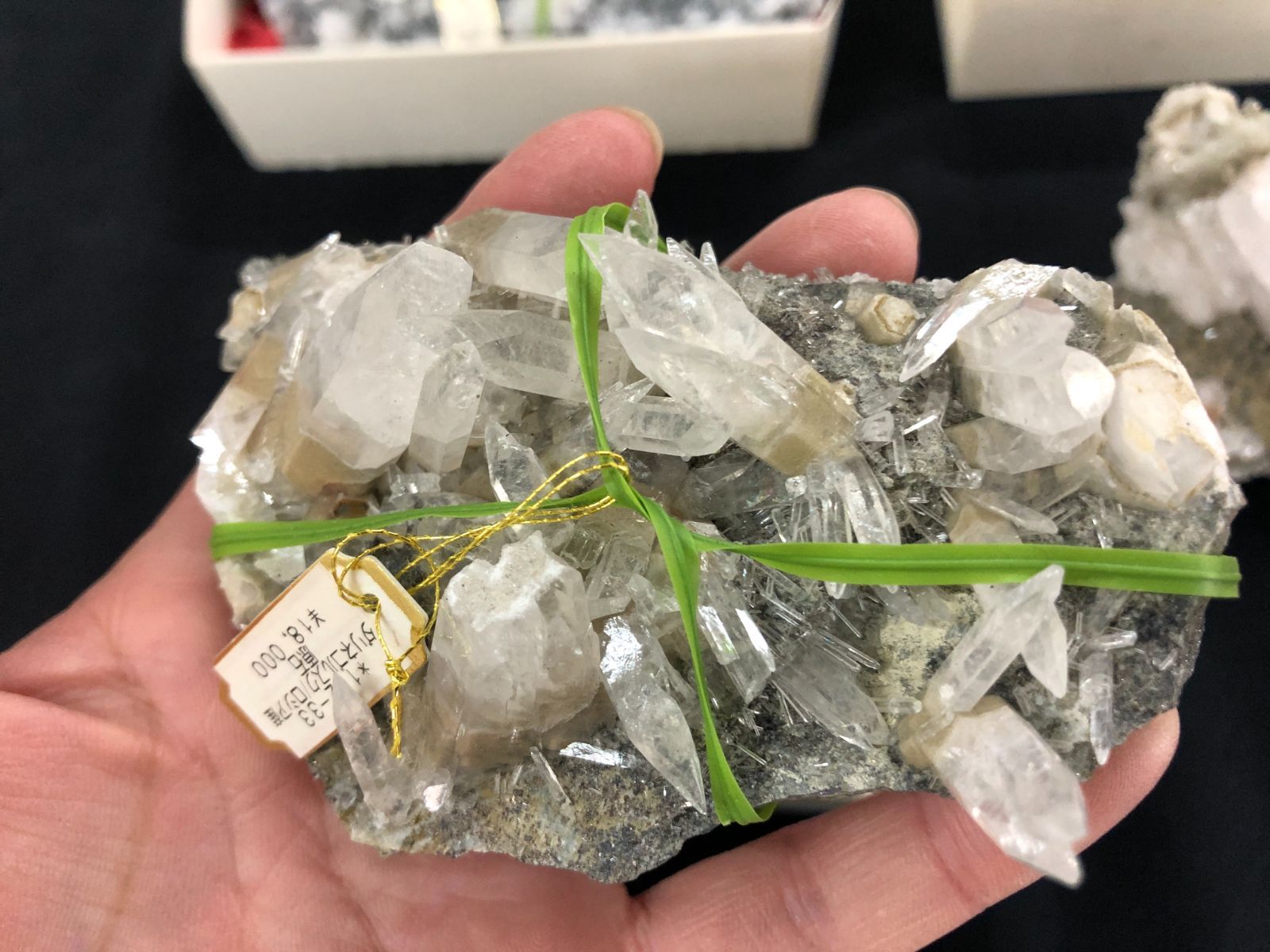 ロシア　ダルネゴルスク産水晶クラスターNo1237 ロシア ダルネゴルスク産水晶クラスターNo1237