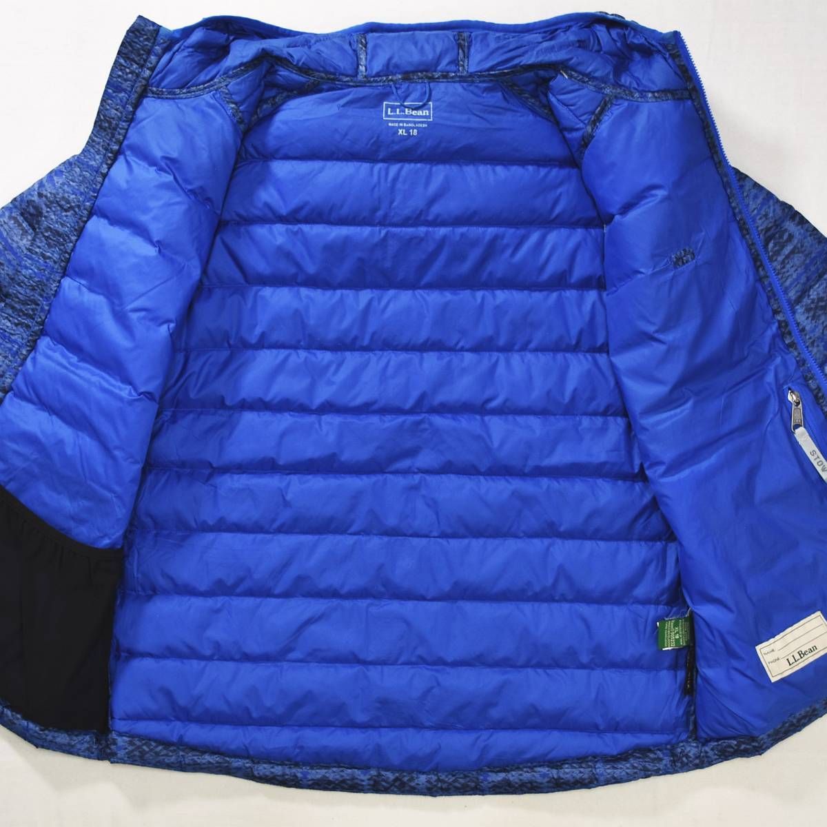 極暖】 エルエルビーン L.L.Bean フーデット キルティング ダウン 