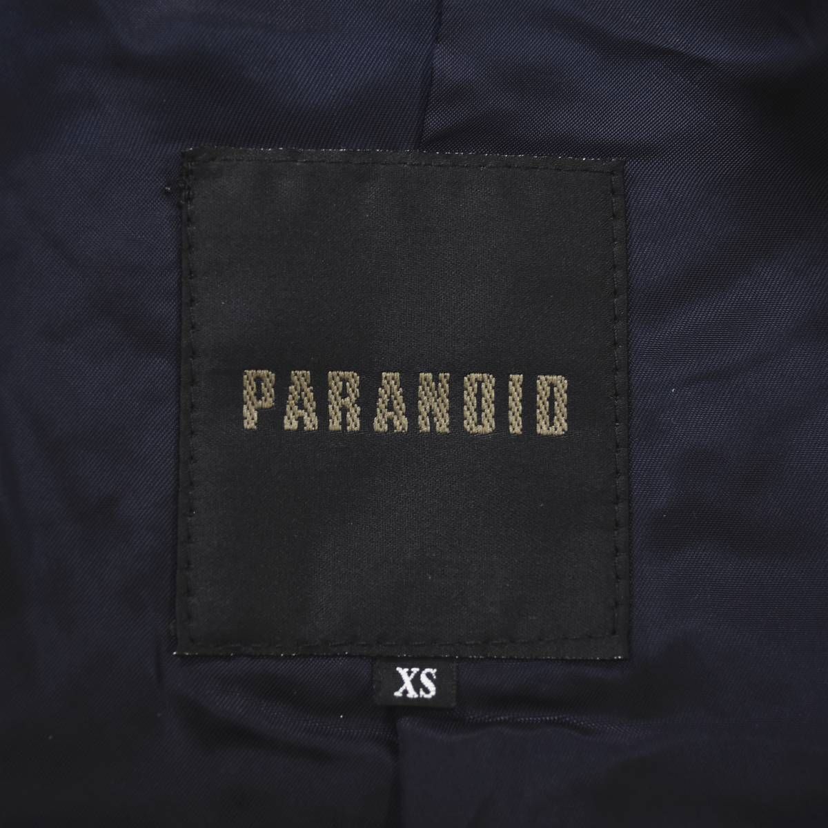 日本製 パラノイド PARANOID 羊革 シープスキン レザー シングル 