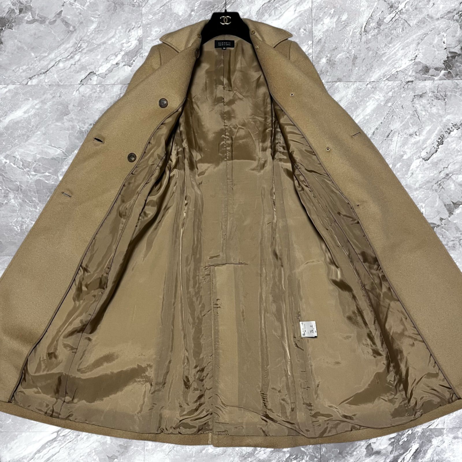 BARNEYS NEWYORK バーニーズニューヨーク ロングコート ベルテッド