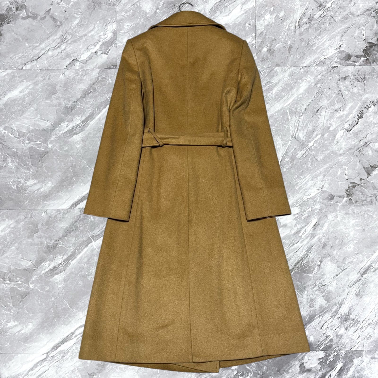 BARNEYS NEWYORK バーニーズニューヨーク ロングコート ベルテッド