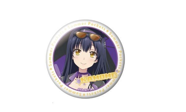 summer pockets 久島鴎 スクエア缶バッジ　サマーポケッツ サマポケ summer pockets 久島鴎 スクエア缶バッジ サマーポケッツ サマポケ
