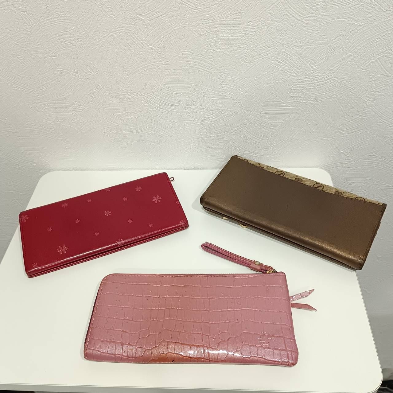 3点セット】長財布 まとめ売り ゴールドファイル プライベートレーベル 